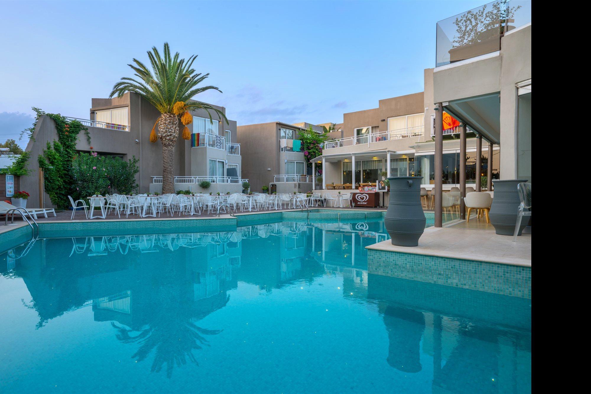 Nefeli Hotel Платанес Екстериор снимка